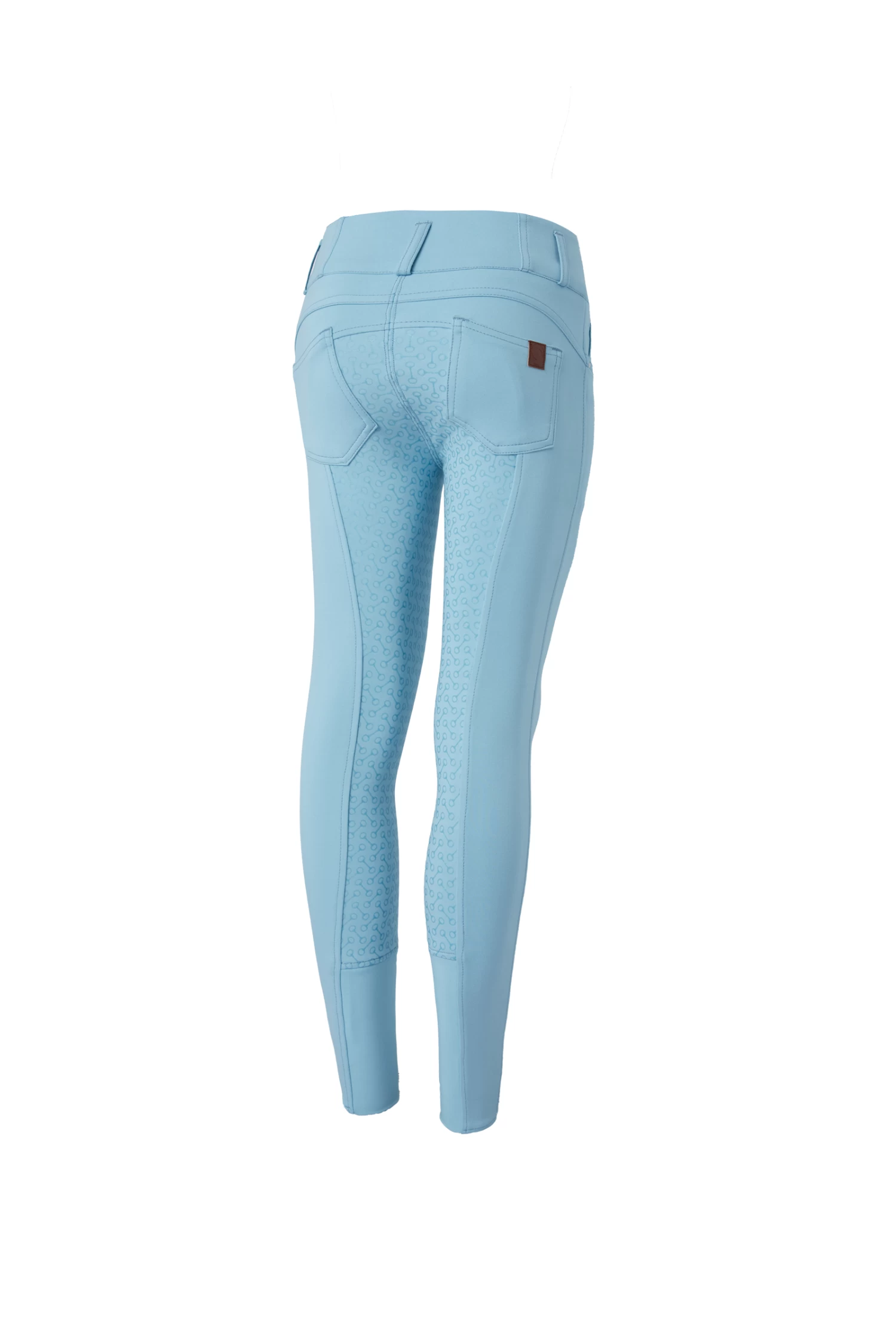 Horze Tara Kids' Full Seat Breeches With High Waist 18 Horze Tara Kids' Full Seat Breeches With High Waist - Image 16