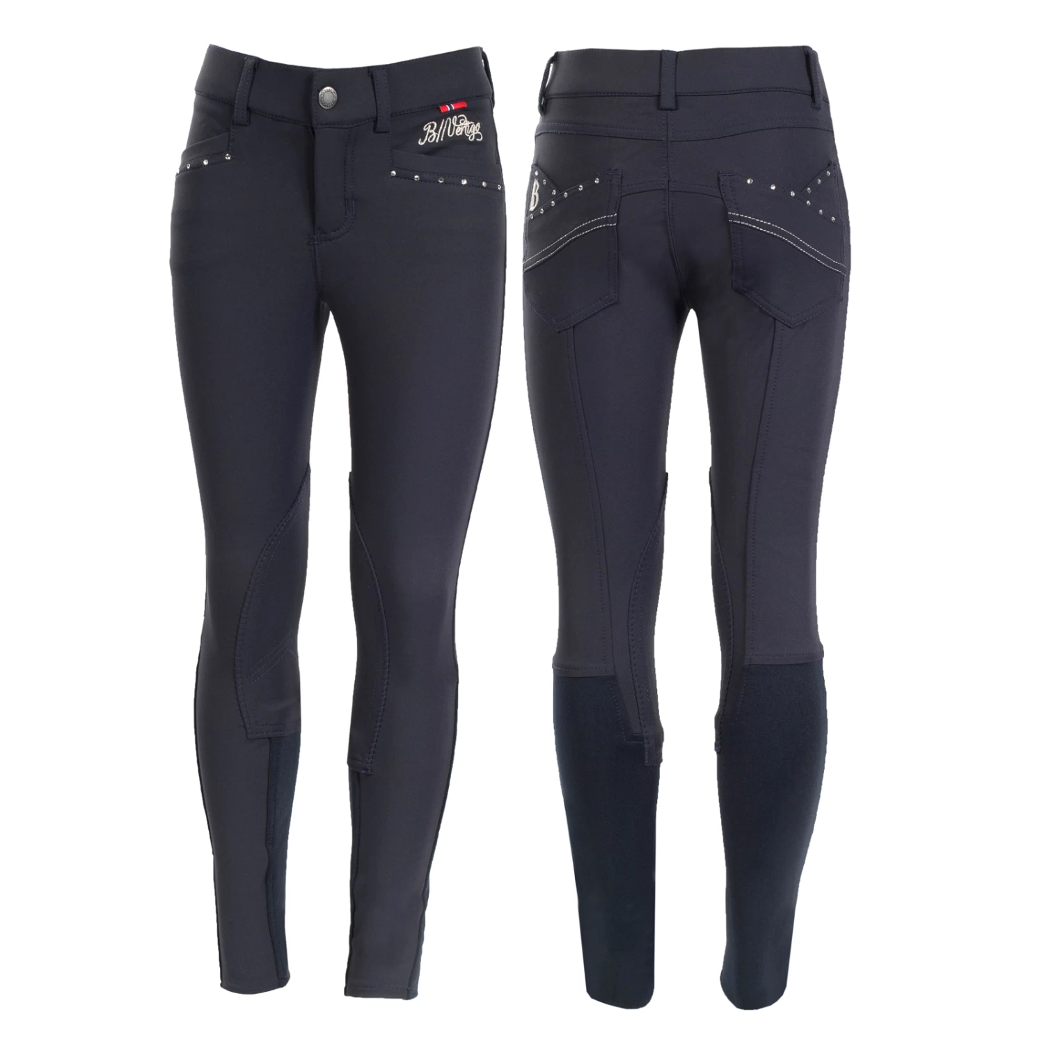 B Vertigo Olivia Kids Silicone Full Seat Breeches 4 B Vertigo Olivia Kids Silicone Full Seat Breeches - Image 2