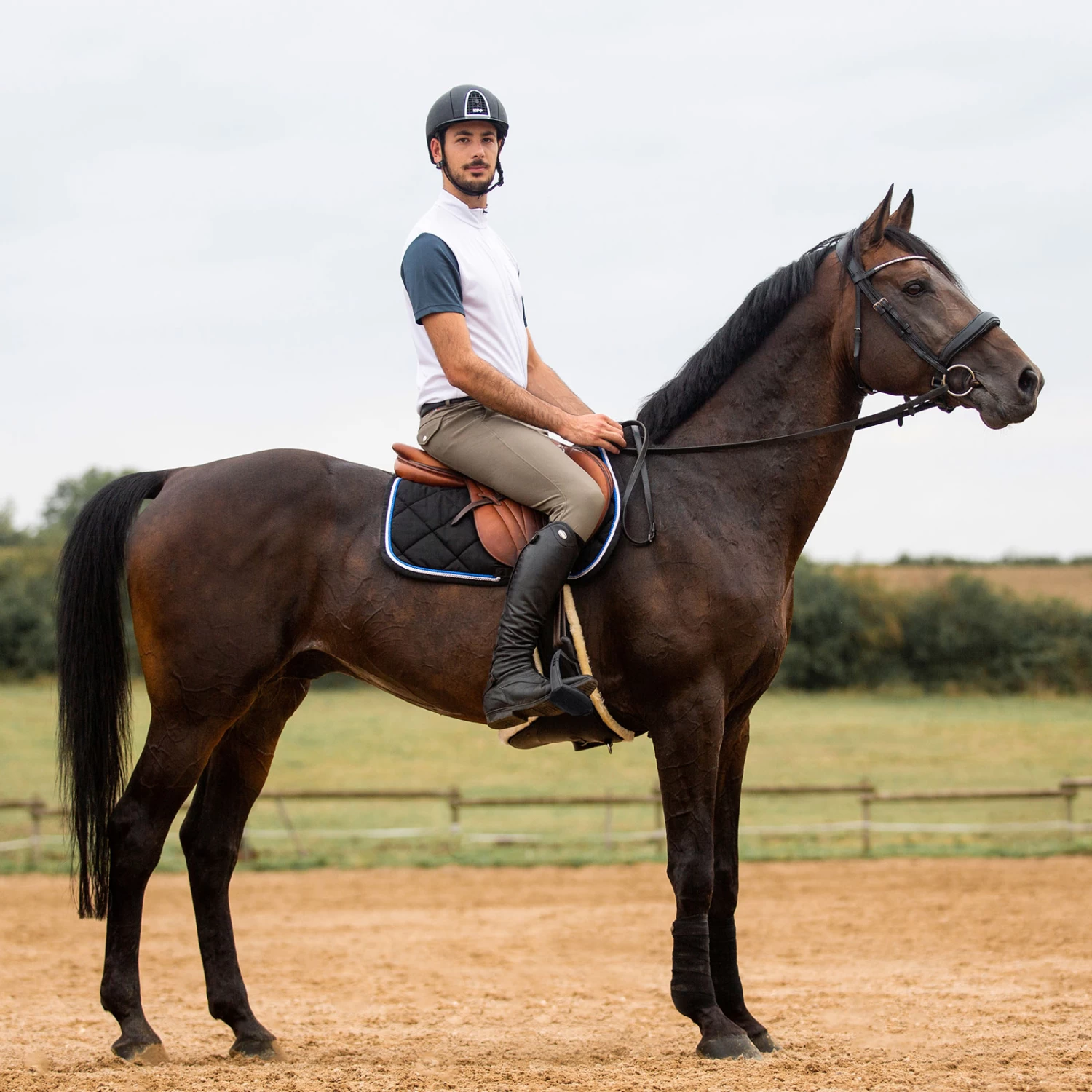 Horze Grand Prix Men's Silicone Full Seat Breeches 11 Horze Grand Prix Men's Silicone Full Seat Breeches - Image 9