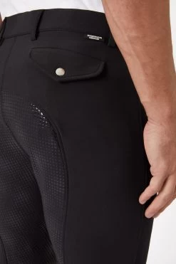 Horze Grand Prix Men's Silicone Full Seat Breeches 23 Horze Grand Prix Men's Silicone Full Seat Breeches -Sports - Equestrian Riding Shop 36261 bl 06
