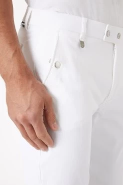 Horze Grand Prix Men's Silicone Knee Patch Breeches -Sports - Equestrian Riding Shop 36262 wh 05