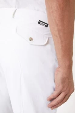 Horze Grand Prix Men's Silicone Knee Patch Breeches -Sports - Equestrian Riding Shop 36262 wh 06