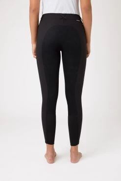 Horze Grand Prix Women's Leather Full Seat Breeches -Sports - Equestrian Riding Shop 36271 BL 4