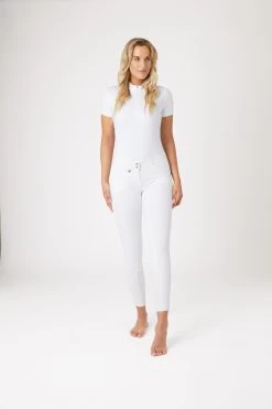 Horze Grand Prix Women's Leather Full Seat Breeches -Sports - Equestrian Riding Shop 36271 WH 3