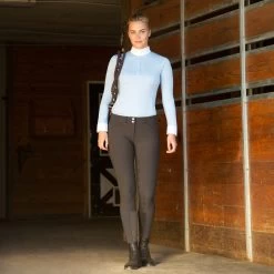 Horze Grand Prix Silicone Knee Patch Breeches For Women 29 Horze Grand Prix Silicone Knee Patch Breeches For Women -Sports - Equestrian Riding Shop 36272 DBR 2