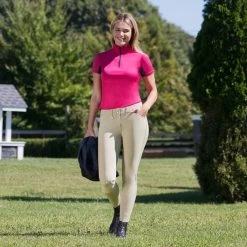 Horze Grand Prix Silicone Knee Patch Breeches For Women 31 Horze Grand Prix Silicone Knee Patch Breeches For Women -Sports - Equestrian Riding Shop 36272 LBR 2