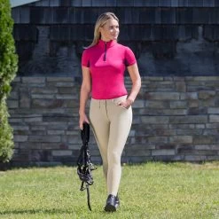 Horze Grand Prix Silicone Knee Patch Breeches For Women 32 Horze Grand Prix Silicone Knee Patch Breeches For Women -Sports - Equestrian Riding Shop 36272 LBR 3