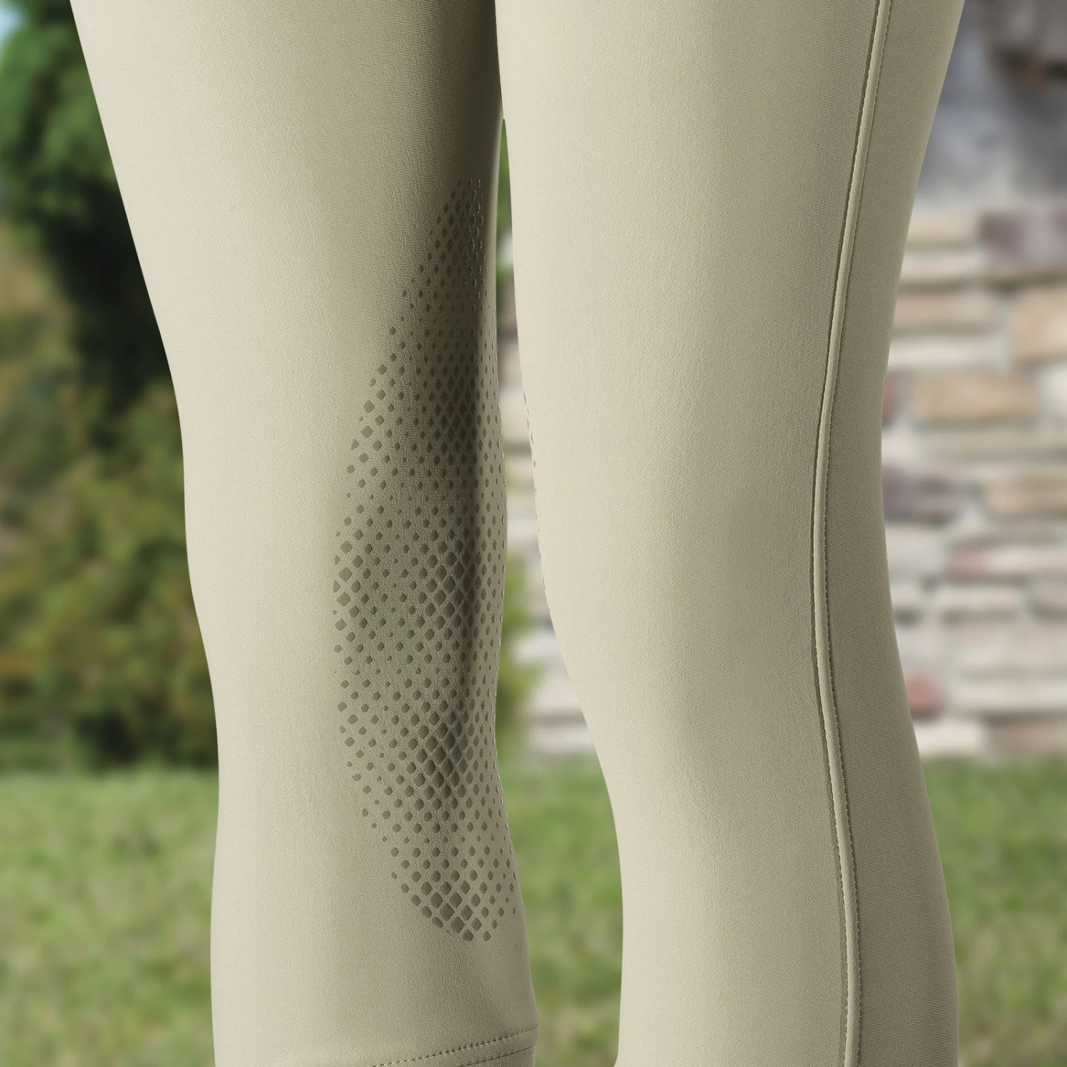 Horze Grand Prix Silicone Knee Patch Breeches For Women 16 Horze Grand Prix Silicone Knee Patch Breeches For Women - Image 14