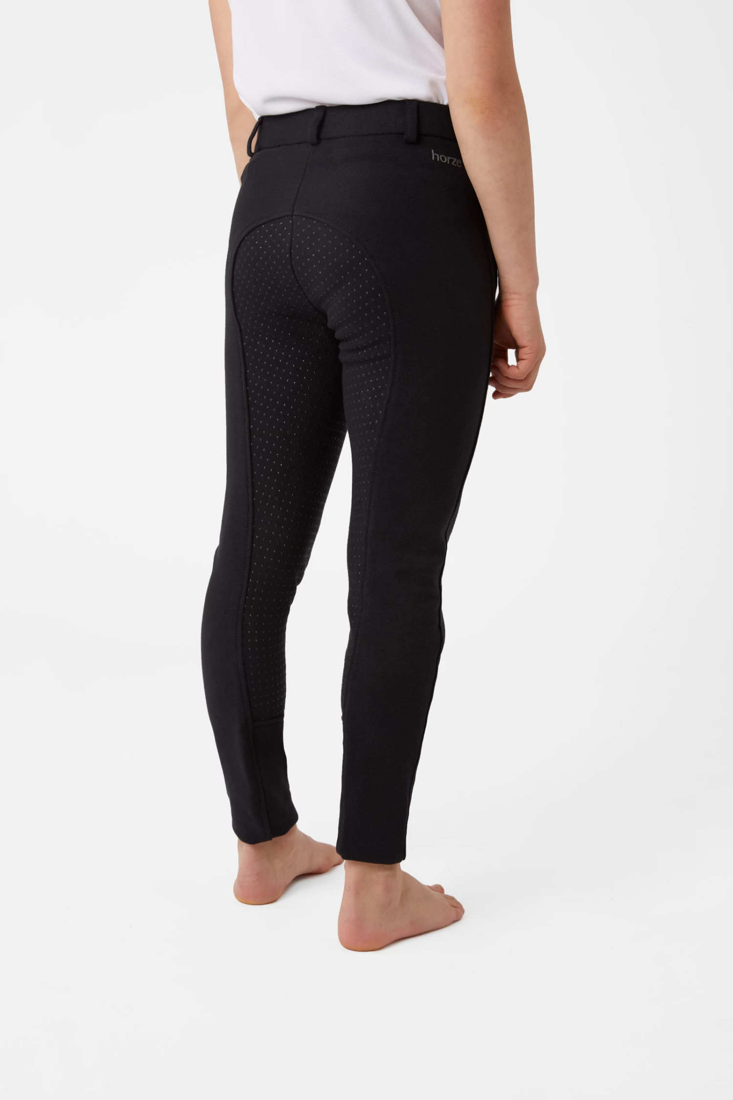 Horze Kids Active Silicone Grip Full Seat Breeches 4 Horze Kids Active Silicone Grip Full Seat Breeches - Image 2