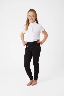 Horze Kids Active Silicone Grip Full Seat Breeches 24 Horze Kids Active Silicone Grip Full Seat Breeches -Sports - Equestrian Riding Shop 36278 BL 3