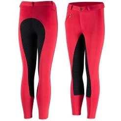 Horze Kids Active Silicone Grip Full Seat Breeches 28 Horze Kids Active Silicone Grip Full Seat Breeches -Sports - Equestrian Riding Shop 36278 CNRE BL 1