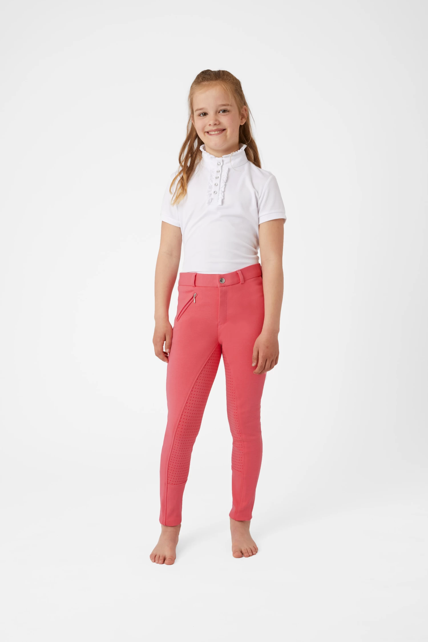 Horze Kids Active Silicone Grip Full Seat Breeches 17 Horze Kids Active Silicone Grip Full Seat Breeches - Image 15