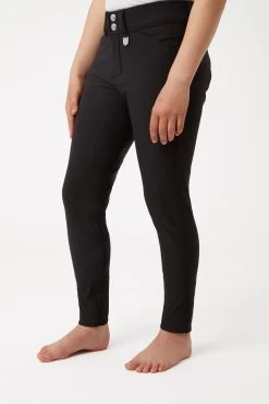 Horze Grand Prix Kids Silicone FS Breeches -Sports - Equestrian Riding Shop 36280 BL 4