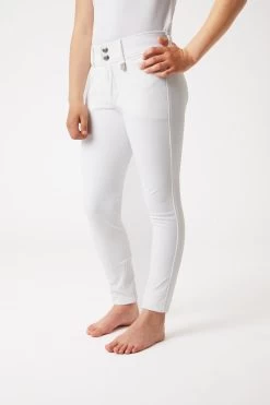 Horze Grand Prix Kids Silicone FS Breeches -Sports - Equestrian Riding Shop 36280 WH 4
