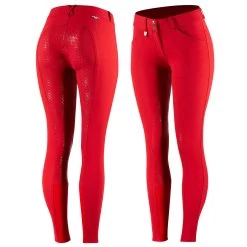 Horze Grand Prix Women's Silicone Grip Full Seat Breeches -Sports - Equestrian Riding Shop 36291 CRE 1