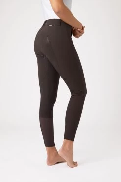Horze Grand Prix Women's Silicone Grip Full Seat Breeches -Sports - Equestrian Riding Shop 36291 DBR 2