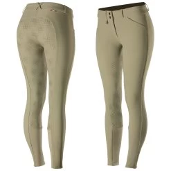 Horze Grand Prix Women's Silicone Grip Full Seat Breeches -Sports - Equestrian Riding Shop 36291 LBR 1