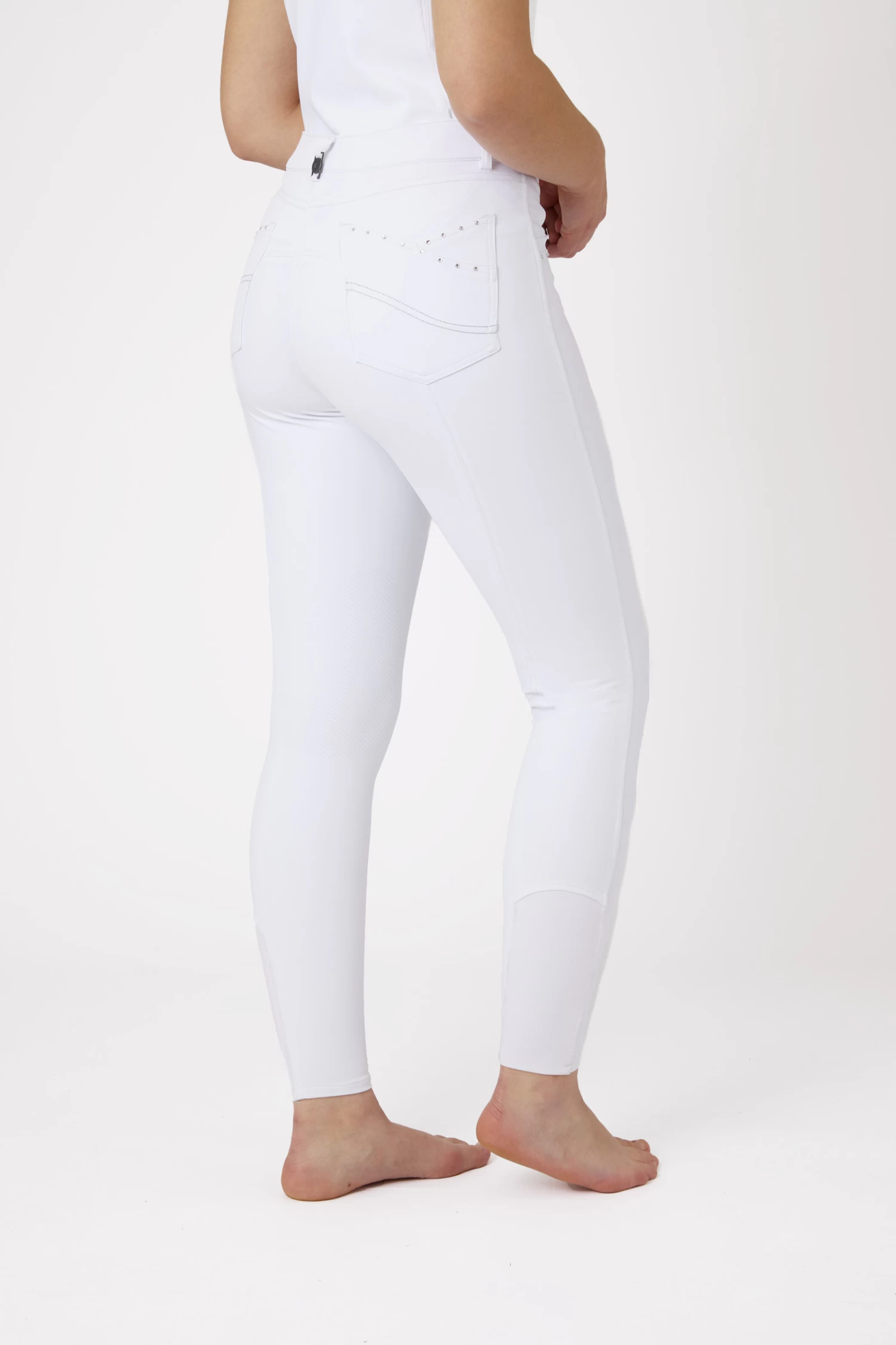 B Vertigo Olivia Silicone Knee Patch Breeches For Women 4 B Vertigo Olivia Silicone Knee Patch Breeches For Women - Image 2