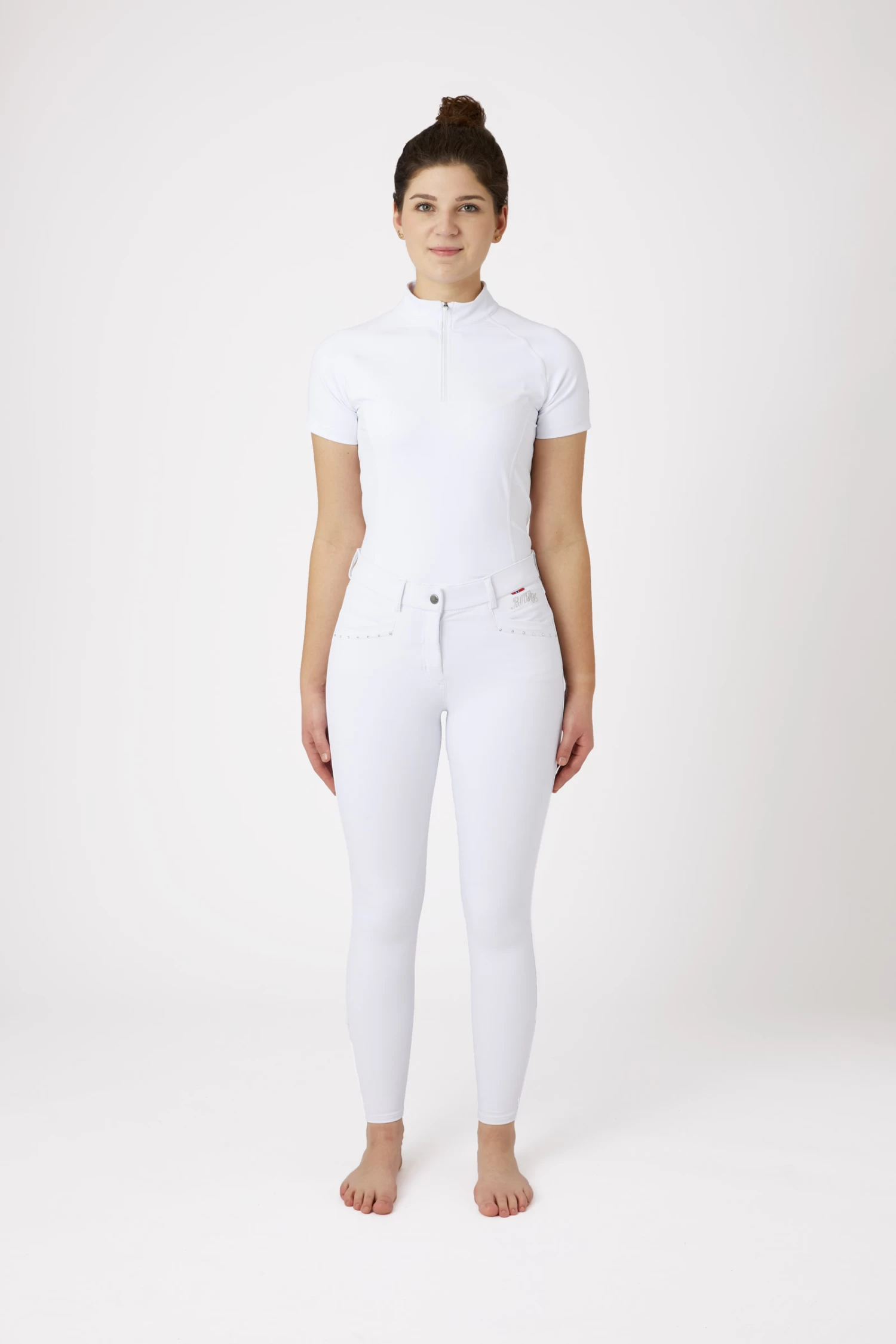 B Vertigo Olivia Silicone Knee Patch Breeches For Women 5 B Vertigo Olivia Silicone Knee Patch Breeches For Women - Image 3