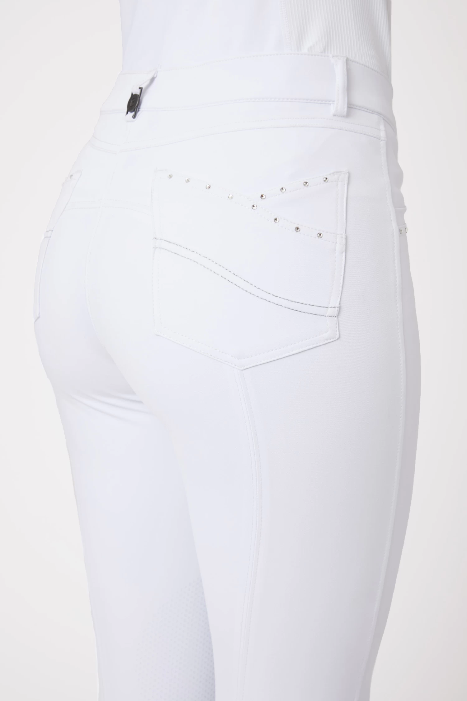 B Vertigo Olivia Silicone Knee Patch Breeches For Women 8 B Vertigo Olivia Silicone Knee Patch Breeches For Women - Image 6