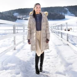 Horze Desiree Women's High Waist Silicone Full Seat Breeches -Sports - Equestrian Riding Shop 36605 LBR 2