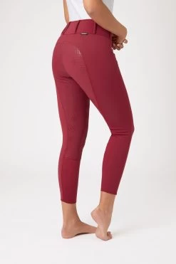 Horze Grand Prix Thermo Softshell Silicone FS Breeches For Women -Sports - Equestrian Riding Shop 36608 CDRE 2