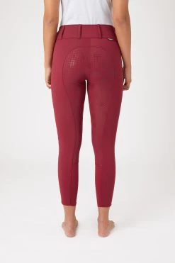 Horze Grand Prix Thermo Softshell Silicone FS Breeches For Women -Sports - Equestrian Riding Shop 36608 CDRE 4