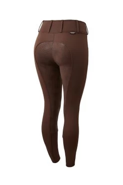 Horze Grand Prix Thermo Softshell Silicone FS Breeches For Women -Sports - Equestrian Riding Shop 36608 MDBR 1