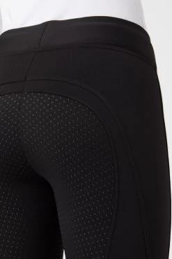 Horze Active Women's Winter Silicone Full Seat Tights -Sports - Equestrian Riding Shop 36610 BL 5