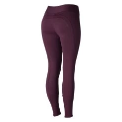 Horze Active Women's Winter Silicone Full Seat Tights -Sports - Equestrian Riding Shop 36610 EDPU 2