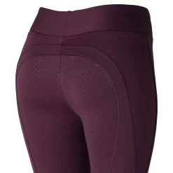 Horze Active Women's Winter Silicone Full Seat Tights -Sports - Equestrian Riding Shop 36610 EDPU 4