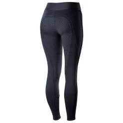 Horze Active Women's Winter Silicone Full Seat Tights -Sports - Equestrian Riding Shop 36610 VDB 3