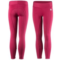 Horze Active Kids Winter Silicone Full Seat Riding Tights -Sports - Equestrian Riding Shop 36611 CHPI 1