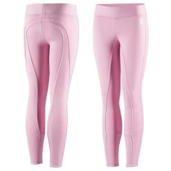 Horze Active Kids Winter Silicone Full Seat Riding Tights -Sports - Equestrian Riding Shop 36611 LLPU 1