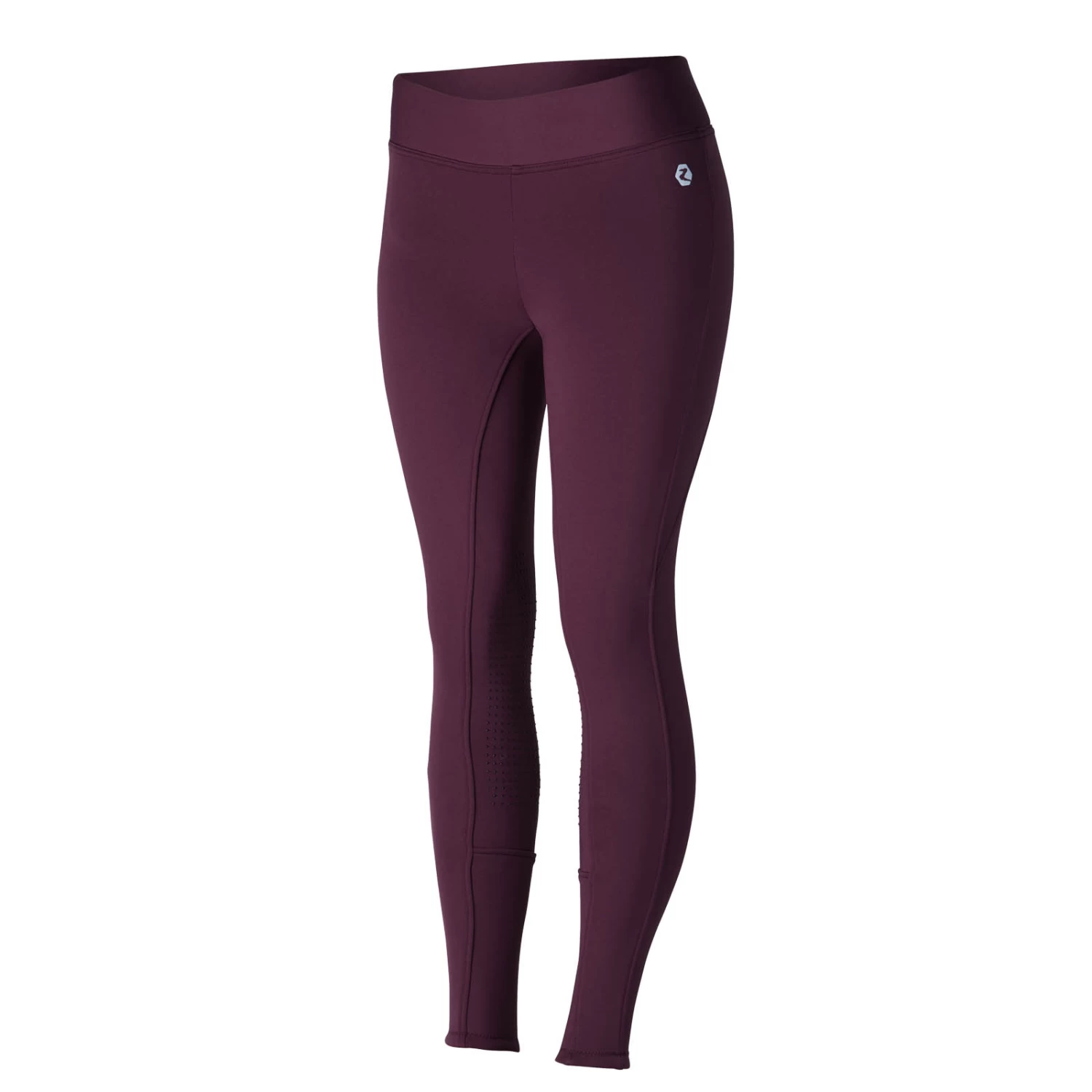 Horze Active Women's Winter Riding Tights With Knee Patch 4 Horze Active Women's Winter Riding Tights With Knee Patch - Image 2