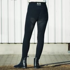 B Vertigo Justine Thermo Silicone Full Seat Breeches For Women -Sports - Equestrian Riding Shop 36644 BL 4