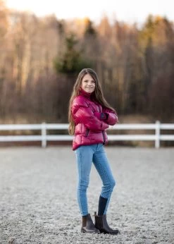 Horze Poppy Kids Denim Silicone Full Seat Breeches -Sports - Equestrian Riding Shop 36657 ldb 06