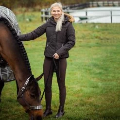 Horze Sienna Women's Silicone Full Seat Breeches 32 Horze Sienna Women's Silicone Full Seat Breeches -Sports - Equestrian Riding Shop 36660 BRBR 4