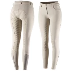 Horze Sienna Women's Silicone Full Seat Breeches 34 Horze Sienna Women's Silicone Full Seat Breeches -Sports - Equestrian Riding Shop 36660 FLBR 1