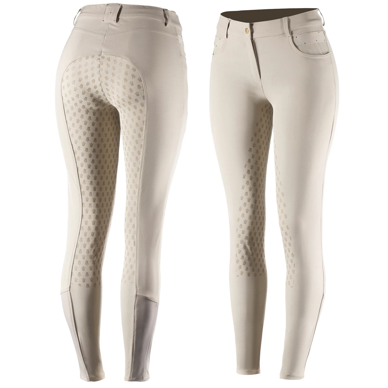 Horze Sienna Women's Silicone Full Seat Breeches 15 Horze Sienna Women's Silicone Full Seat Breeches - Image 13