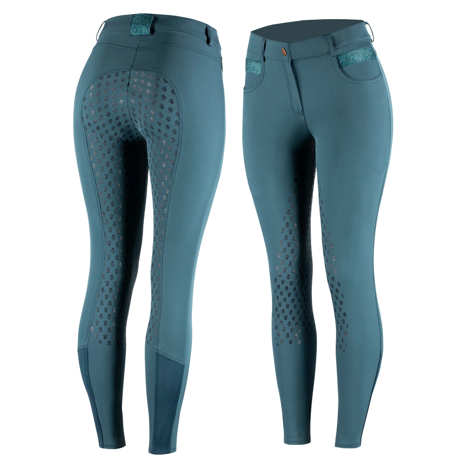 Horze Sienna Women's Silicone Full Seat Breeches 21 Horze Sienna Women's Silicone Full Seat Breeches - Image 19