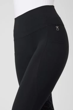 Horze Gillian Women's Full Seat Compression Tights -Sports - Equestrian Riding Shop 36673 BL 5