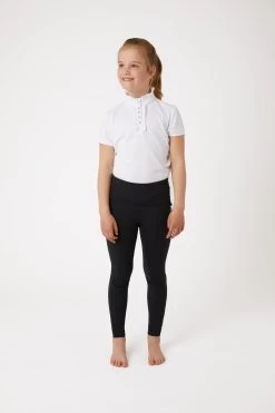 Horze Gillian Kids Full Seat Compression Tights -Sports - Equestrian Riding Shop 36675 BL 3
