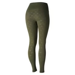 Horze Vanessa Women's Seamless Denim-Look Silicone Full Seat Tights 28 Horze Vanessa Women's Seamless Denim-Look Silicone Full Seat Tights -Sports - Equestrian Riding Shop 36677 DLGR 3