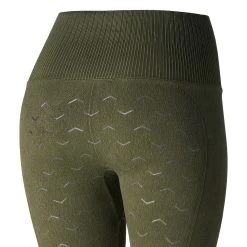 Horze Vanessa Women's Seamless Denim-Look Silicone Full Seat Tights 30 Horze Vanessa Women's Seamless Denim-Look Silicone Full Seat Tights -Sports - Equestrian Riding Shop 36677 DLGR 5