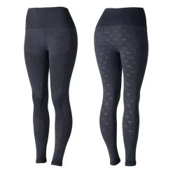 Horze Vanessa Women's Seamless Denim-Look Silicone Full Seat Tights 35 Horze Vanessa Women's Seamless Denim-Look Silicone Full Seat Tights -Sports - Equestrian Riding Shop 36677 DNB 1