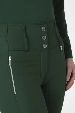 Horze Andrea High Waist Silicone Full Seat Breeches -Sports - Equestrian Riding Shop 36680 MVGR 5