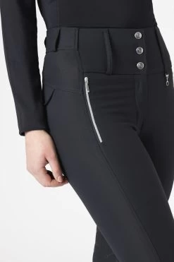 Horze Andrea High Waist Silicone Full Seat Breeches -Sports - Equestrian Riding Shop 36680 VDB 5