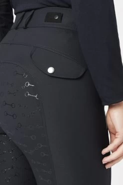 Horze Andrea High Waist Silicone Full Seat Breeches -Sports - Equestrian Riding Shop 36680 VDB 6