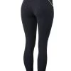 Horze Della High Waist Silicone Full Seat Breeches With Piping For Woman -Sports - Equestrian Riding Shop 36681 VDB 1